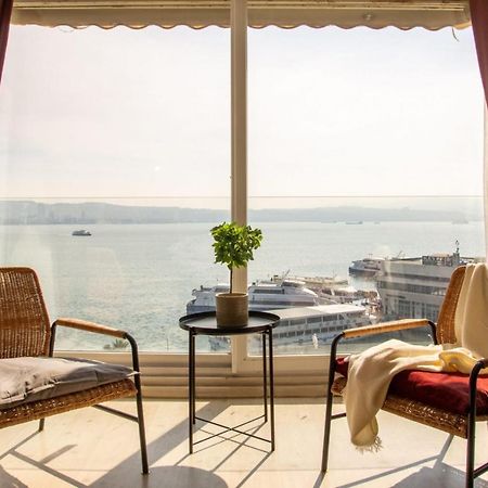 Apartamento Exceptional Flat With Gorgeous Sea View In Esmirna Exterior foto