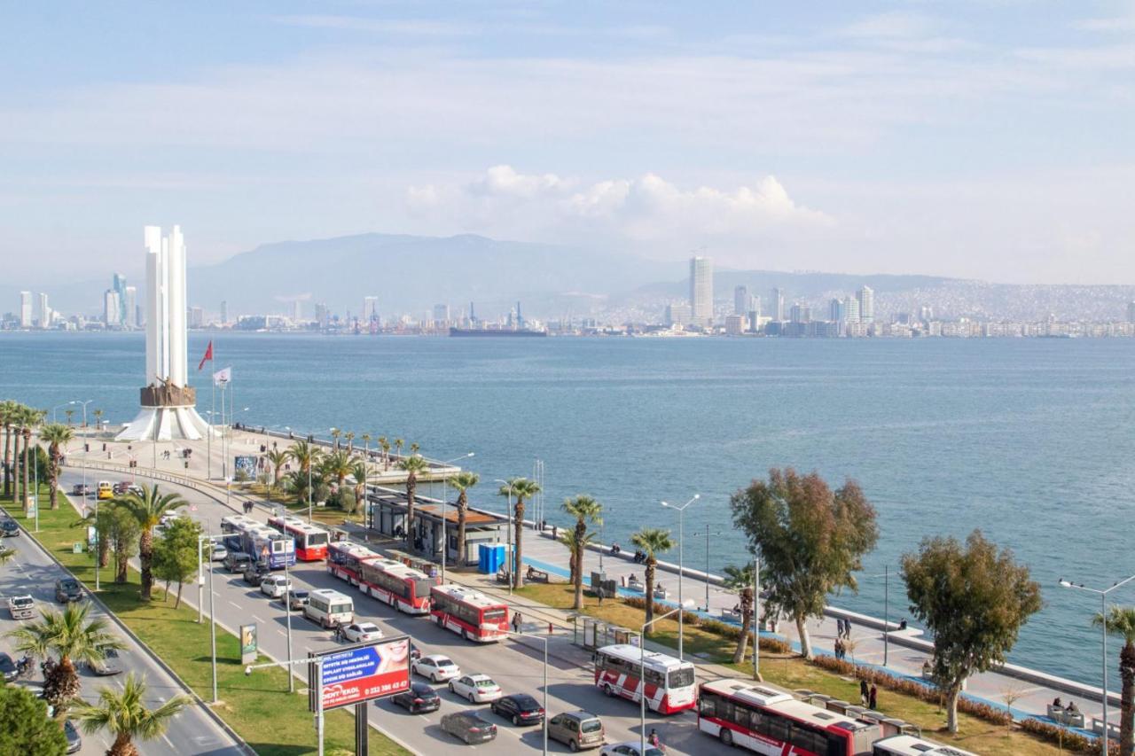 Apartamento Exceptional Flat With Gorgeous Sea View In Esmirna Exterior foto